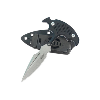 Kubey Fixed Blade Knife Black G10 Handle 14C28N Spear Point Plain Edge KU242A Kubey Fixed Blade Knife Black G10 Handle 14C28N Spear Point Plain Edge KU242A