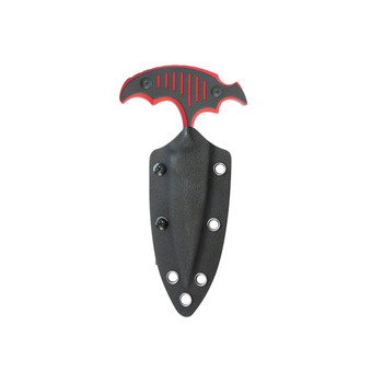 Kubey Fixed Blade Knife Black/Red G10 Handle 14C28N Spear Point Plain Edge KU242B Kubey Fixed Blade Knife Black/Red G10 Handle 14C28N Spear Point Plain Edge KU242B