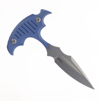 Kubey Fixed Blade Knife Blue G10 Handle 14C28N Spear Point Plain Beadblast Blade KU242D Kubey Fixed Blade Knife Blue G10 Handle 14C28N Spear Point Plain Beadblast Blade KU242D