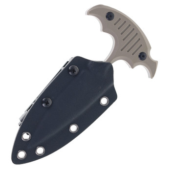 Kubey Fixed Blade Knife Tan G10 Handle 14C28N Spear Point Plain Black Blade KU242E Kubey Fixed Blade Knife Tan G10 Handle 14C28N Spear Point Plain Black Blade KU242E