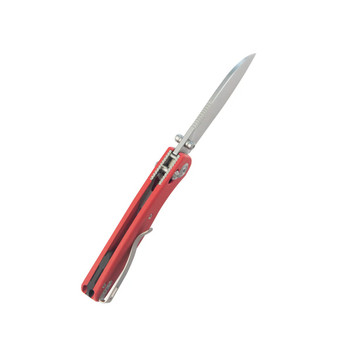 Kubey Breeze Every Carry Crossbar Lock Folding Knife Red G10 Handle 14C28N Sheepsfoot Plain Edge Stonewash Finish KU288B Kubey Breeze Every Carry Crossbar Lock Folding Knife Red G10 Handle 14C28N Sheepsfoot Plain Edge Stonewash Finish KU288B