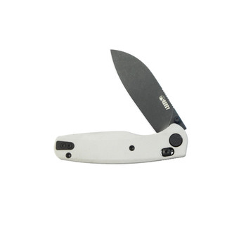 Kubey Breeze Every Carry Crossbar Lock Folding Knife White G10 Handle 14C28N Sheepsfoot Plain Edge Blackwash Finish KU288H Kubey Breeze Every Carry Crossbar Lock Folding Knife White G10 Handle 14C28N Sheepsfoot Plain Edge Blackwash Finish KU288H