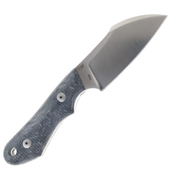 Viper Handy 2 Fixed Blade Knife Dark Matter Handle M390 Sheepsfoot Plain Edge VT4048FCM