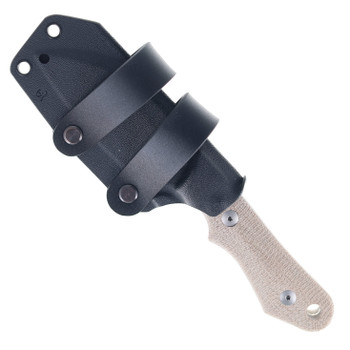 Viper Handy 2 Fixed Blade Knife Natural Micarta Handle M390 Sheepsfoot Plain Edge VT4050CN