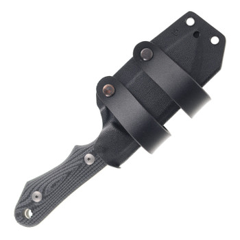 Viper Handy 2 Fixed Blade Knife Black SureTouch Handle M390 Sheepsfoot Plain Edge VT4050GG