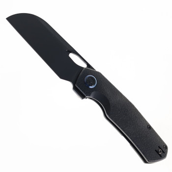 Kunwu S-TAO II Folding Knife Black Titanium Handle VANAX Black DLC