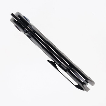 Kunwu S-TAO II Folding Knife Black Titanium Handle VANAX Black DLC Plain Blade S703L-R2 Kunwu S-TAO II Folding Knife Black Titanium Handle VANAX Black DLC Plain Blade S703L-R2
