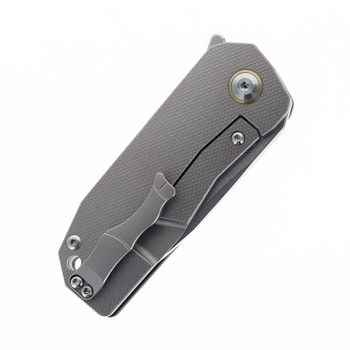 CH Knives D2 Carbon Fiber Gray Ti Handle Folding Knife 3005SL CH Knives D2 Carbon Fiber Gray Ti Handle Folding Knife 3005SL