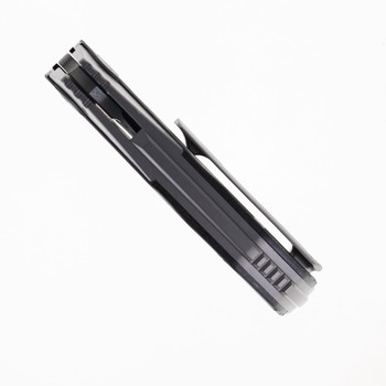 TwoSun Mazwan Mokhtar Folding Knife Titanium and Copper Carbon Fiber Handle M390 Blade TS463