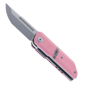 Maxace Capsule Pocket Knife Cerakote Pink/Black Titanium Handle