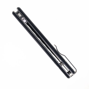 Ocaso Strategy Black G-10 Handle Satin Blade K110 Folding Knife 29BGD