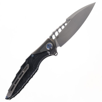 Rike Thor 7 Folding Knife Titanium and Carbon Fiber Handle 154CM Blade Rike Thor 7 Folding Knife Titanium and Carbon Fiber Handle 154CM Blade