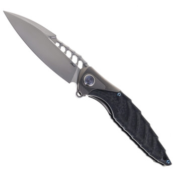Rike Thor 7 Folding Knife Titanium and Carbon Fiber Handle 154CM Blade Rike Thor 7 Folding Knife Titanium and Carbon Fiber Handle 154CM Blade