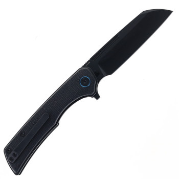 Miguron Knives Malory Flipper Folding Knife 3.5" Satin 14C28N Blade Black Micarta Handle Folding Knife MGR-809MBK Miguron Knives Malory Flipper Folding Knife 3.5" Satin 14C28N Blade Black Micarta Handle Folding Knife MGR-809MBK