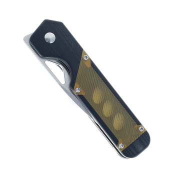 Kizer Militaw Folding Knife G10/PEI Handle 154CM Plain Edge V3634C1