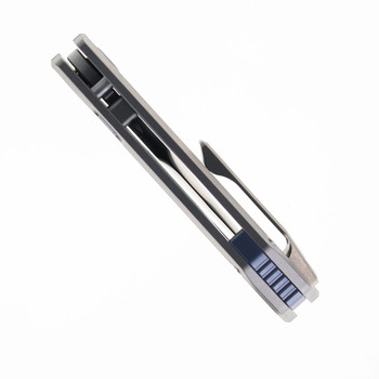 Ticonic Knives Ticonic1 Folding Knife Smooth Titanium Handle M390 Blade Top Liner Lock J0101 Ticonic Knives Ticonic1 Folding Knife Smooth Titanium Handle M390 Blade Top Liner Lock J0101