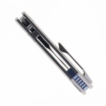 Ticonic Knives Ticonic1 Folding Knife Textured Titanium Handle M390 Blade Top Liner Lock J0102 Ticonic Knives Ticonic1 Folding Knife Textured Titanium Handle M390 Blade Top Liner Lock J0102