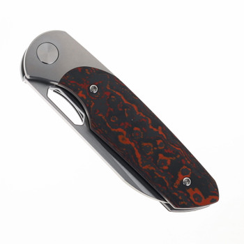 ATK Knives The H.A.L.T. Folding Knife Mars Valley Fat Carbon Handle Magnacut Blade ATK Knives The H.A.L.T. Folding Knife Mars Valley Fat Carbon Handle Magnacut Blade