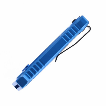 Reate Exo-U Utility Knife Dark Blue Aluminum Speed  Hole