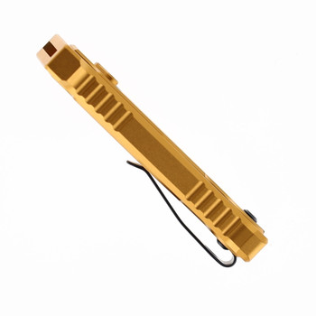 Reate Exo-U Utility Knife Gold Aluminum Diamond