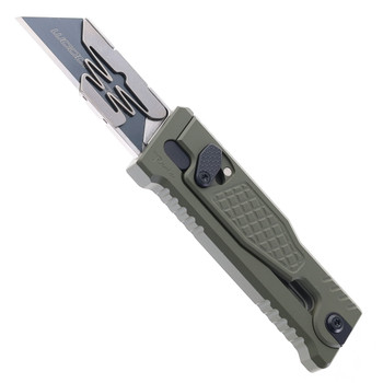 Reate Exo-U Utility Knife OD Green Aluminum Diamond