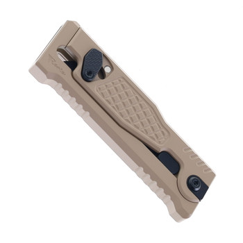 Reate Exo-U Utility Knife Tan Aluminum Diamond