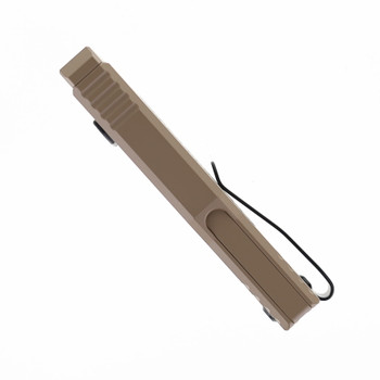 Reate Exo-U Utility Knife Tan Aluminum Diamond