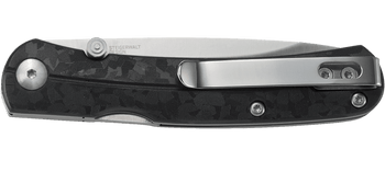 CRKT Kith Folding Knife Black Textured GRN Handle 8Cr13MoV Plain Edge Satin Finish 6433