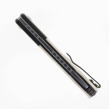 Maxace Beetle 2.0 Folding Knife Bone Handle Magnacut Plain Edge