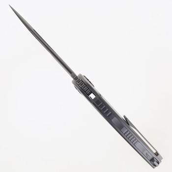 Rike Tissot 2 Folding Knife Titanium Handle M390 Plain Edge