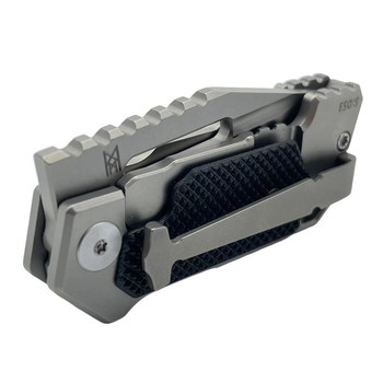 Midgards Messer Utgard Nano Folding Knife Black G10 Handle D2 Plain Edge