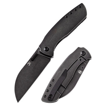 KANSEPT CONVICT THUMB STUDS FOLDING KNIFE TITANIUM HANDLE CPM-S35VN BLADE SHEEPDOG KNIVES DESIGN K1023A2 KANSEPT CONVICT THUMB STUDS FOLDING KNIFE TITANIUM HANDLE CPM-S35VN BLADE SHEEPDOG KNIVES DESIGN K1023A2
