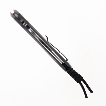 Chris Reeve Large Inkosi Folding Knife Gray Glass Blasted Titanium Handle Magnacut Tanto Blade LIN-1130 Chris Reeve Large Inkosi Folding Knife Gray Glass Blasted Titanium Handle Magnacut Tanto Blade LIN-1130