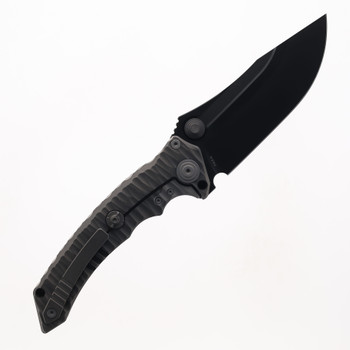 Maxace Sandstorm Folding Knife Gray Stone Finish Titanium Handle DLC M390 Blade MM34-1-A Maxace Sandstorm Folding Knife Gray Stone Finish Titanium Handle DLC M390 Blade MM34-1-A