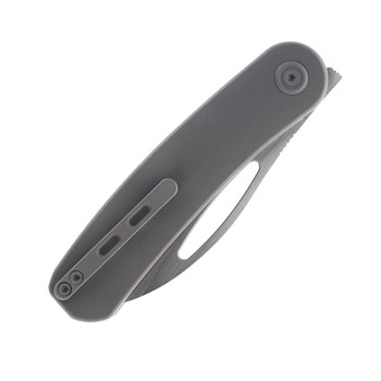 KB Knives Decimal Foldiing Knife Black Titanium Handle M390 Plain Edge KB354B