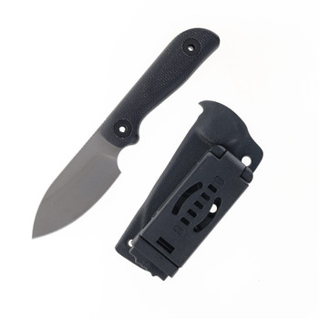 ストライク Kunwu Stiffy P Folding Knife Black Micarta Handle VANADIS8 Plain