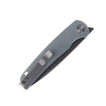 Miguron Mini Akri Folding Knife Dark Gray G10 Handle 14C28N Drop Point Plain Edge MGR-801DGS