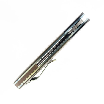 Harm Edged Tools Battlecraft Folding Knife OD Green/Black Bolster G10 Handle Elmax Plain Edge