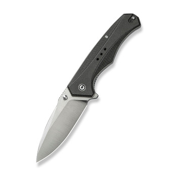 Civivi Photonix Folding Knife Dark Green Canvas Micarta Handle 14C28N Plain Edge Satin Finish C23081B-3