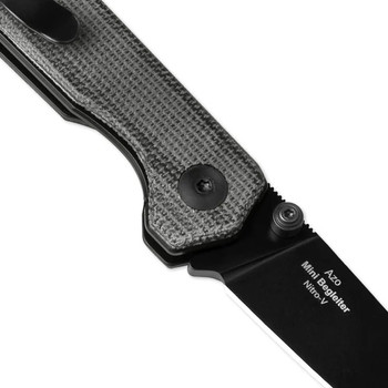 Kizer Mini Begleiter Folding Knife Micarta Handle Nitro-V Plain Edge V3458RA1 Kizer Mini Begleiter Folding Knife Micarta Handle Nitro-V Plain Edge V3458RA1