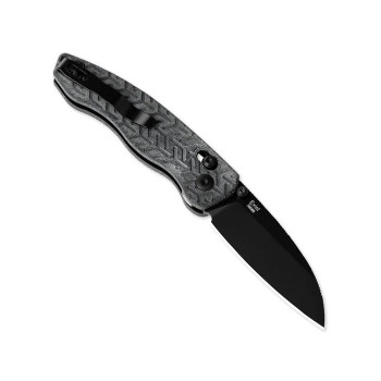 Kizer Exist Clutch Lock Folding Knife Black Micarta Handle Nitro-V V3681A1