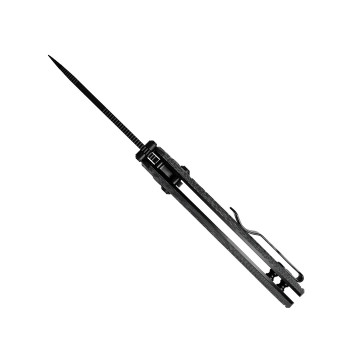 Kizer Exist Clutch Lock Folding Knife Black Micarta Handle Nitro-V V3681A1