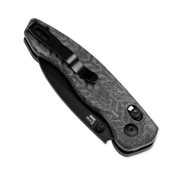 Kizer Exist Clutch Lock Folding Knife Black Micarta Handle Nitro-V V3681A1