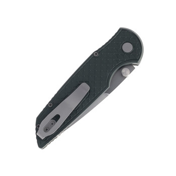 Protech Integrity Folding Knife Green Aluminum Handle S35VN Spear Point Plain Edge INT105-Green