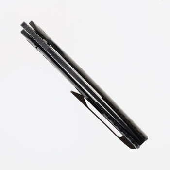 Katsu Frame Lock Folding Knife Color Fat Carbon Gold Camo Handle ZDP 189 Plain Edge ZK04