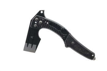 Katsu Folding Axe G10/Green Titanium Handle SG2 Plain Edge FA02-SG2