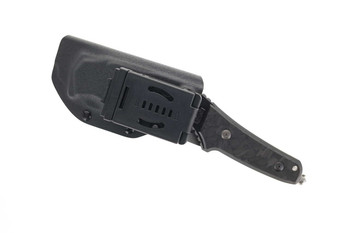 Katsu Folding Axe Carbon Fiber Titanium Handle SG2 Plain Edge FA02-SG2