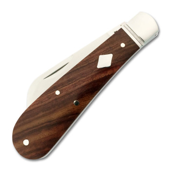 RoseCraft Lick Creek Loom Fixer Folding Knife Brown Rosewood Handle D2 Sheepsfoot Plain Edge RCT025-ROW RoseCraft Lick Creek Loom Fixer Folding Knife Brown Rosewood Handle D2 Sheepsfoot Plain Edge RCT025-ROW