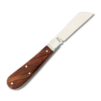 RoseCraft Lick Creek Loom Fixer Folding Knife Brown Rosewood Handle D2 Sheepsfoot Plain Edge RCT025-ROW RoseCraft Lick Creek Loom Fixer Folding Knife Brown Rosewood Handle D2 Sheepsfoot Plain Edge RCT025-ROW