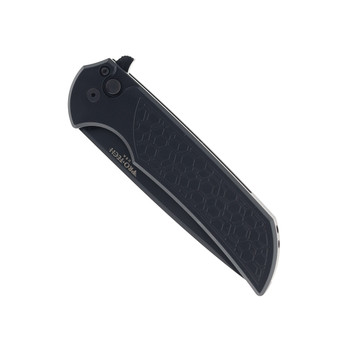 Protech  Mordax Gridlock Folding Knife Black Aluminum Handle DLC Magnacut Blade Drop Point Plain Edge MX106-Gridlock Protech  Mordax Gridlock Folding Knife Black Aluminum Handle DLC Magnacut Blade Drop Point Plain Edge MX106-Gridlock